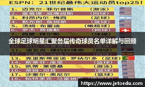全球足球明星汇聚各届传奇球员名单详解与回顾