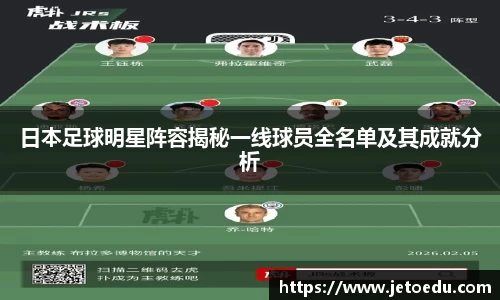 日本足球明星阵容揭秘一线球员全名单及其成就分析